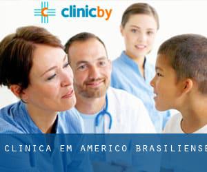 clínica em Américo Brasiliense